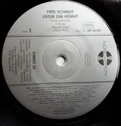 LP - Fred Schmidt - Lieder Der Heimat
