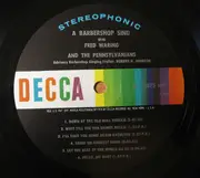 LP - Fred Waring & The Pennsylvanians - A Barbershop Sing With Fred Waring And The Pennsylvanians
