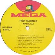 LP - Fred Waring & The Pennsylvanians - Fred Waring's Nashville