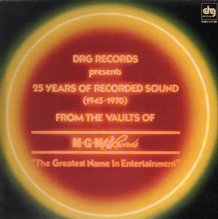 Fred Astaire, Ava Gardner, Bing Crosby - 25 Years of Recorded Sound (1945-1970)