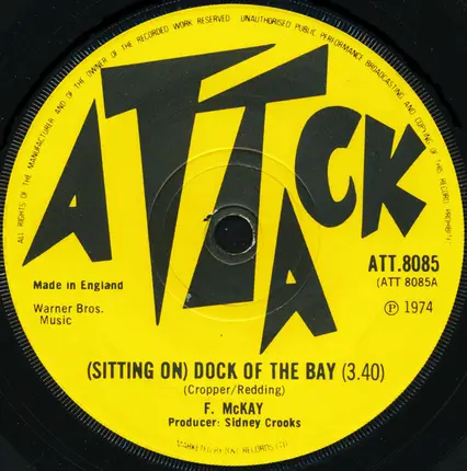 Freddie McKay - (Sitting On) Dock Of The Bay