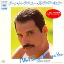 7inch Vinyl Single - Freddie Mercury - I Was Born To Love You = ボーン・トゥ・ラヴ・ユー