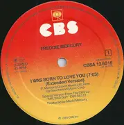 12inch Vinyl Single - Freddie Mercury - I Was Born To Love You (Extended Version)
