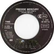 7inch Vinyl Single - Freddie Mercury - Time
