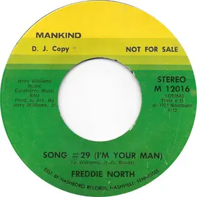 Freddie North - Song #29 (I'm Your Man)