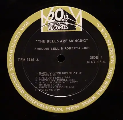 Freddie Bell & The Bell Boys , Roberta Linn - The Bells Are Swinging