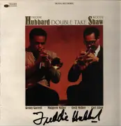 LP - Freddie Hubbard / Woody Shaw - Double Take - Signed + Insert