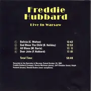 CD - Freddie Hubbard - Live In Warsaw God Bless The Child