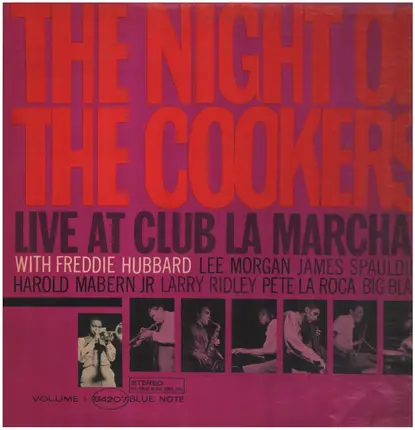 Freddie Hubbard - The Night Of The Cookers - Live At Club La Marchal - Vol. 1