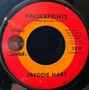 7inch Vinyl Single - Freddie Hart - Fingerprints / I Can't Keep My Hands Off Of You