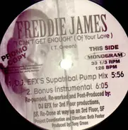 Freddie James - I Can't Get Enough (Of Your Love) (Remixes)