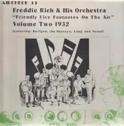 Freddie Rich - Friendly Five Footnotes On The Air - Volume Two 1932