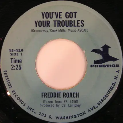 Freddie Roach - You've Got Your Troubles