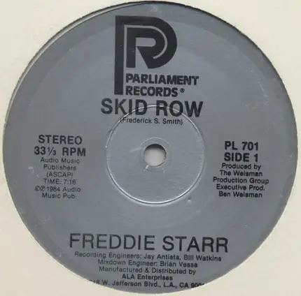 Freddie Starr - Skid Row
