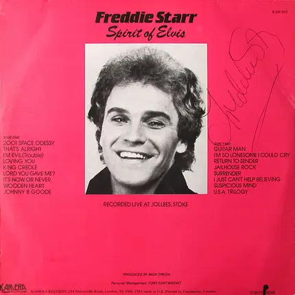 Freddie Starr - Spirit Of Elvis