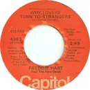 7inch Vinyl Single - Freddie Hart And The Heartbeats - Why Lovers Turn To Strangers / Paper Sack Full Of Memories