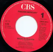 7inch Vinyl Single - Freddie Mercury - Made In Heaven