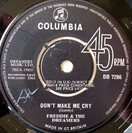 Freddie & The Dreamers - I Love You Baby