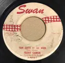 7inch Vinyl Single - Freddy Cannon With Frank Slay And His Orchestra - Teen Queen Of The Week / Wild Guy
