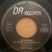 7inch Vinyl Single - Freddy Breck - Ich Will Alles (Ich Will Alles Für Dich Geben)