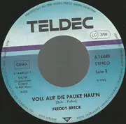 7inch Vinyl Single - Freddy Breck - Voll Auf Die Pauke Hau'n
