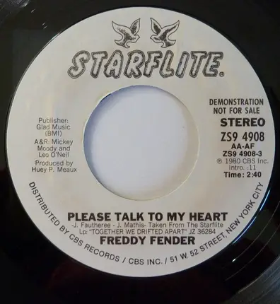 Freddy Fender - Please Talk To My Heart