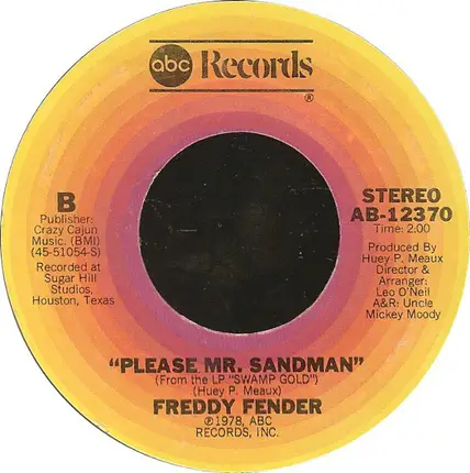 Freddy Fender - Talk To Me