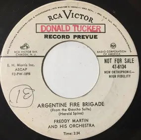 Freddy Martin & His Orchestra - Argentine Fire Brigade / Second Hungarian Mambo