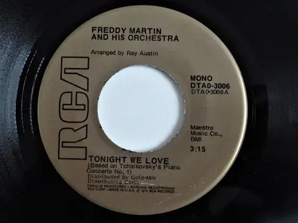 Freddy Martin And His Orchestra - Tonight We Love