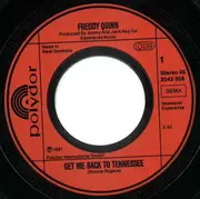 7inch Vinyl Single - Freddy Quinn - Get Me Back To Tennessee