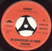 7inch Vinyl Single - Freddy Quinn - Die Barke Einsamkeit (Adios Muchachos Adios)