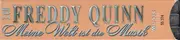 CD-Box - Freddy Quinn - Meine Welt Ist Die Musik - slipcase boxset