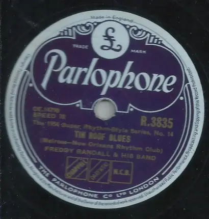 Freddy Randall And His Band - Carolina In The Morning / Tin Roof Blues