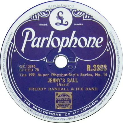 Freddy Randall And His Band - South/Jenny's Ball
