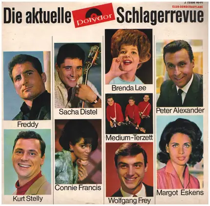 Freddy, Peter Alexander, Brenda Lee, ... - Die aktuelle Polydor Schlagerrevue