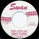 7inch Vinyl Single - Freddy Cannon With Frank Slay And His Orchestra - Four Letter Man
