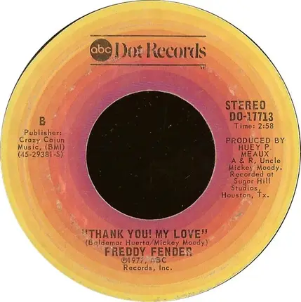 Freddy Fender - If You Don't Love Me