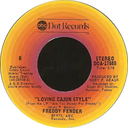 Freddy Fender - Secret Love