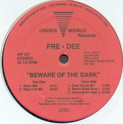 Fre-Dee - Beware Of The Dark