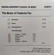 CD - Frederick Fox - The Music Of Frederick Fox