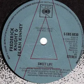 Frederick Knight - Sweet Life / Tonight's The Night