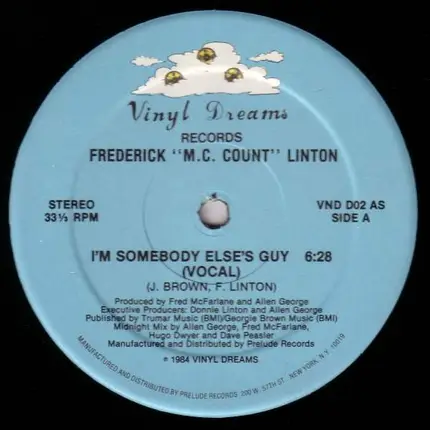 Frederick 'M.C. Count' Linton - I'm Somebody Else's Guy