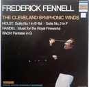 LP - Frederick Fennell, Cleveland Symphonic Winds - Holst - Handel - Bach - Audiophile Record, gatefold