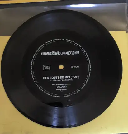 Fredericks Goldman Jones - Des Bouts De Moi