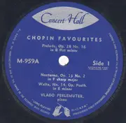 7inch Vinyl Single - Frédéric Chopin - Vlado Perlemuter - Chopin Favourites
