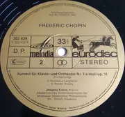 Double LP - Frédéric Chopin - Klavierkonzerte Nr. 1 & 2