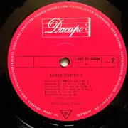 LP - Frédéric Chopin - Alfred Cortot - Alfred Cortot 2 - Alfred Cortot Spielt Chopin - Mono