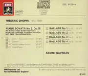CD - Chopin  Andrei Gavrilov - 4 Ballades, Sonata No. 2 'Marche Funebre' 'Funeral March', 'Mit Dem Trauermarsch' - Still Sealed