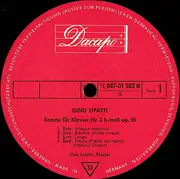 LP - Frédéric Chopin - Dinu Lipatti - Dinu Lipatti 2 - Sonate Für Klavier Nr 3 H-moll Op.58 / Barcarole Fis-dur Op.60 / Mazurka Nr.32 Cis-moll Op.50 Nr.3 / Nocturne Nr.8 Des-dur Op.27 Nr. 2