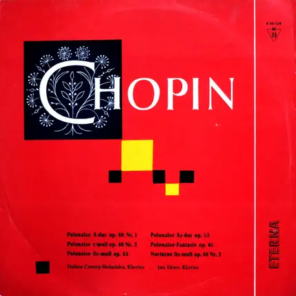 Chopin - Polonaise A-Dur Op. 40 Nr. 1, Polonaise C-Moll Op. 40 Nr. 2, Polonaise Fis-Moll Op. 44 / Polonaise
